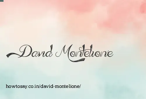 David Montelione
