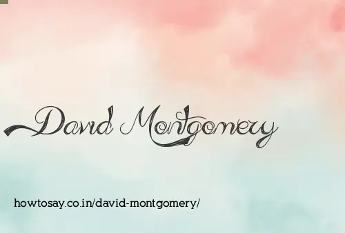 David Montgomery