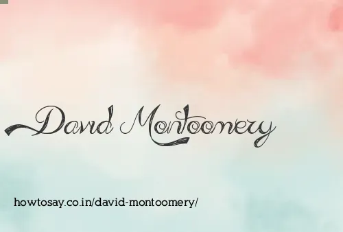 David Montoomery
