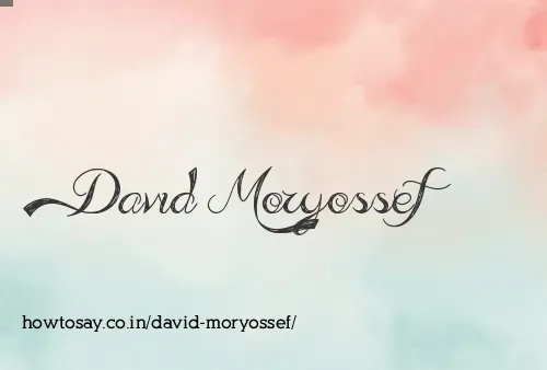 David Moryossef