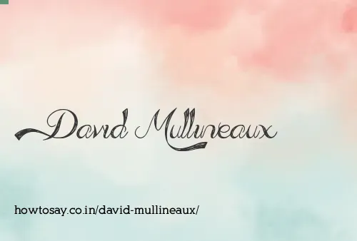 David Mullineaux