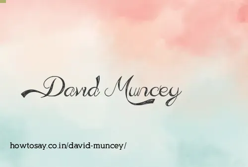David Muncey