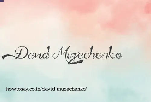 David Muzechenko