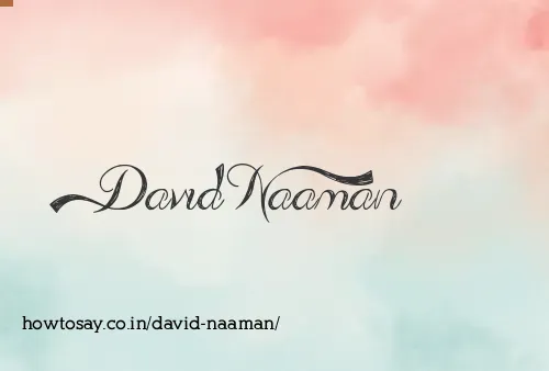 David Naaman