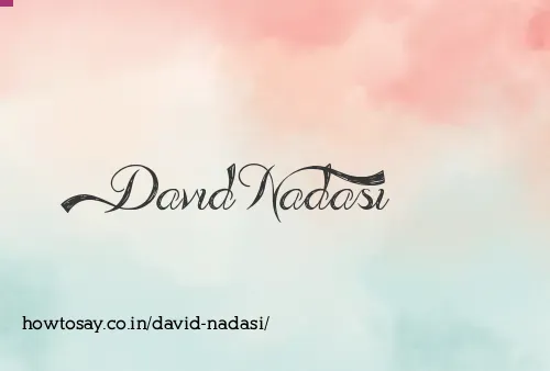 David Nadasi