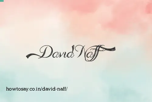 David Naff