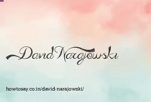 David Narajowski