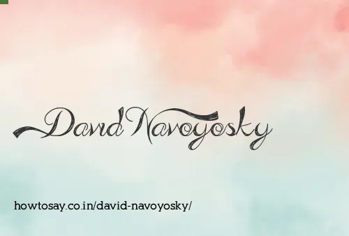 David Navoyosky