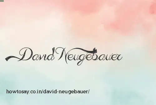 David Neugebauer