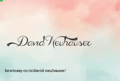 David Neuhauser