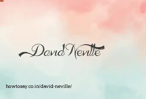 David Neville