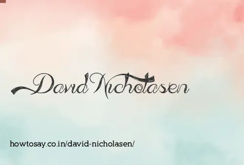 David Nicholasen