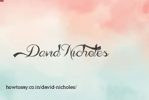 David Nicholes