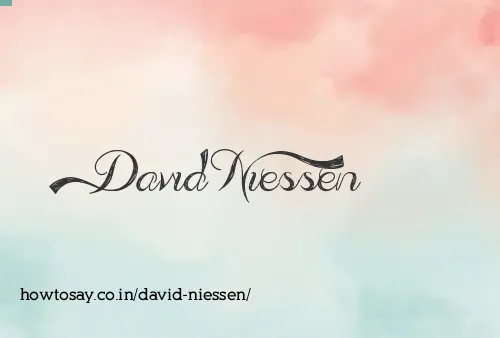 David Niessen
