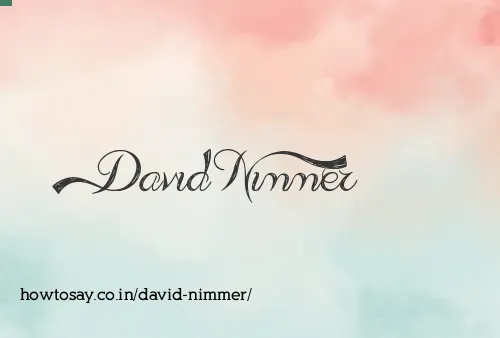 David Nimmer