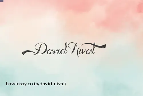 David Nival