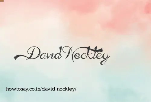 David Nockley