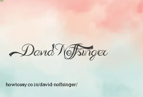 David Noffsinger