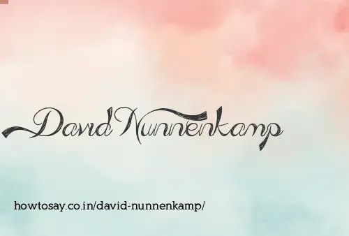 David Nunnenkamp