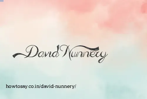 David Nunnery