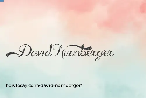 David Nurnberger