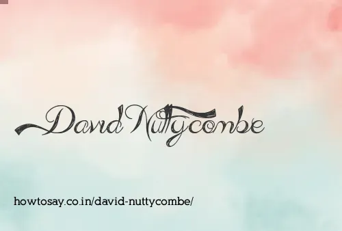 David Nuttycombe
