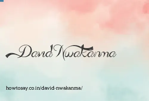 David Nwakanma