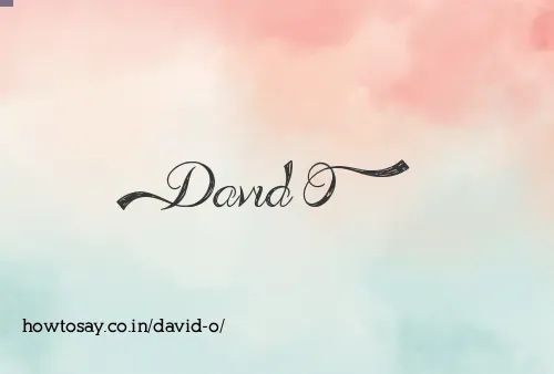 David O