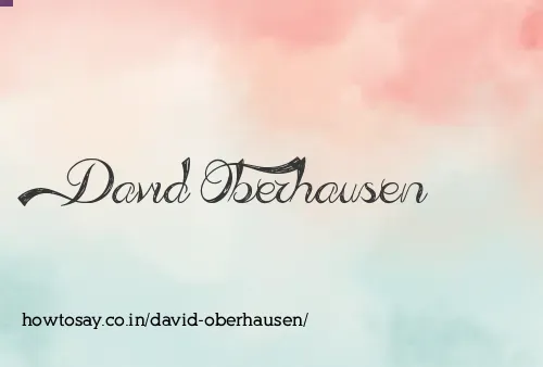 David Oberhausen