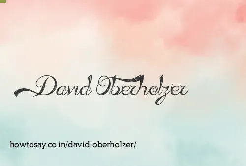 David Oberholzer