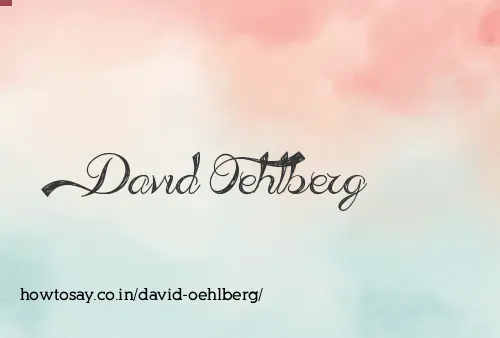 David Oehlberg