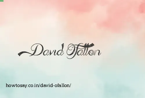 David Ofallon