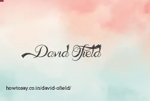 David Ofield