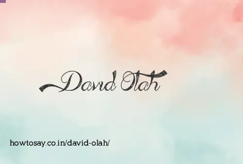 David Olah