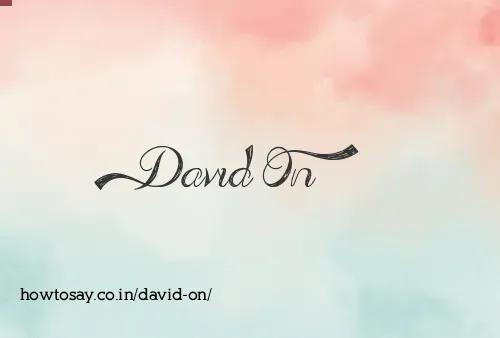 David On