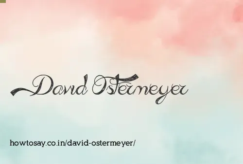 David Ostermeyer
