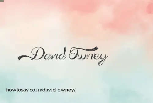 David Owney