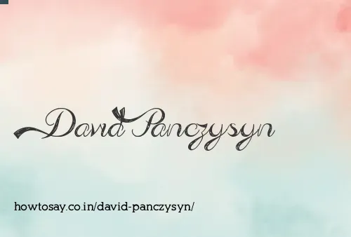David Panczysyn