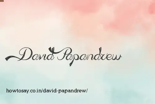 David Papandrew