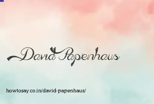 David Papenhaus