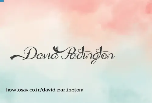 David Partington