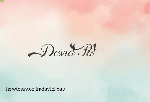 David Pat