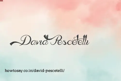 David Pescetelli