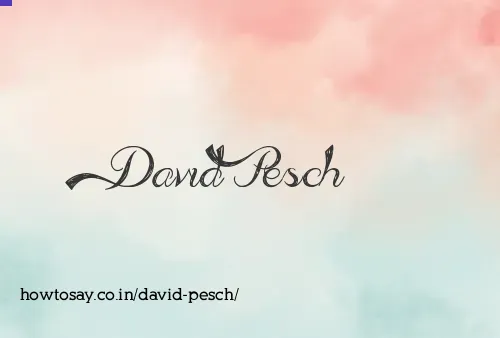 David Pesch