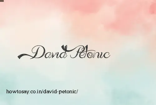 David Petonic