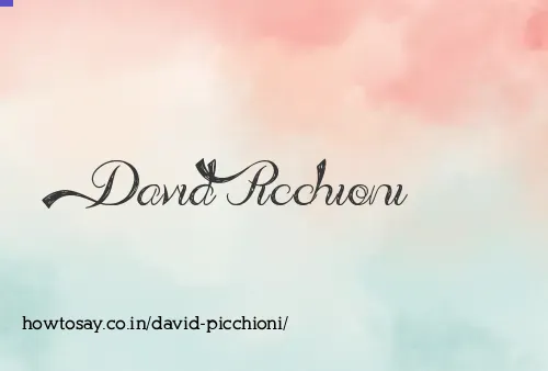 David Picchioni