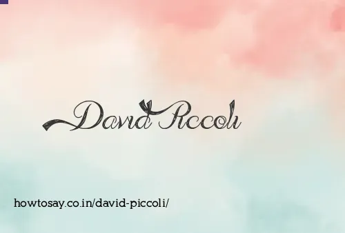 David Piccoli