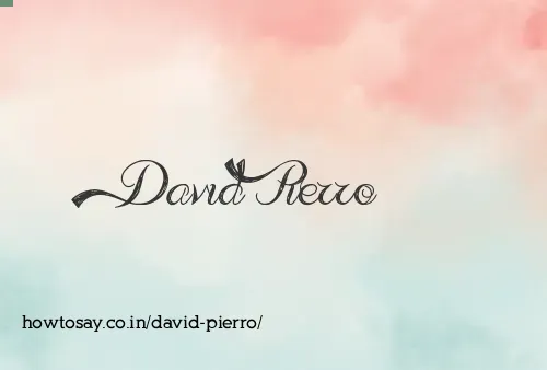 David Pierro