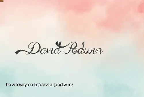 David Podwin