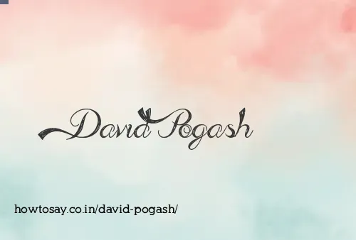 David Pogash